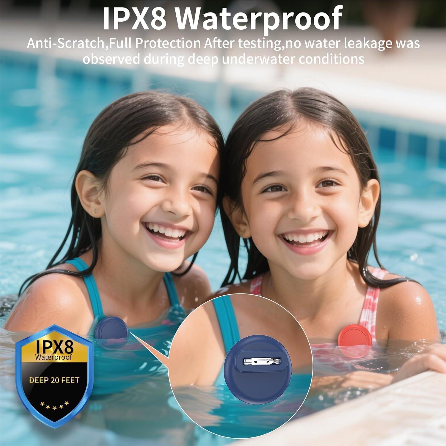 Soporte AirTag para Niños HATALKIN - A Prueba de Agua - 4 Piezas