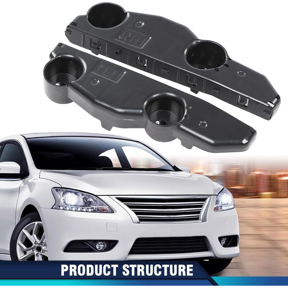 Soportes de Parachoques Frontal PIT66 para Nissan Sentra 2013-2015