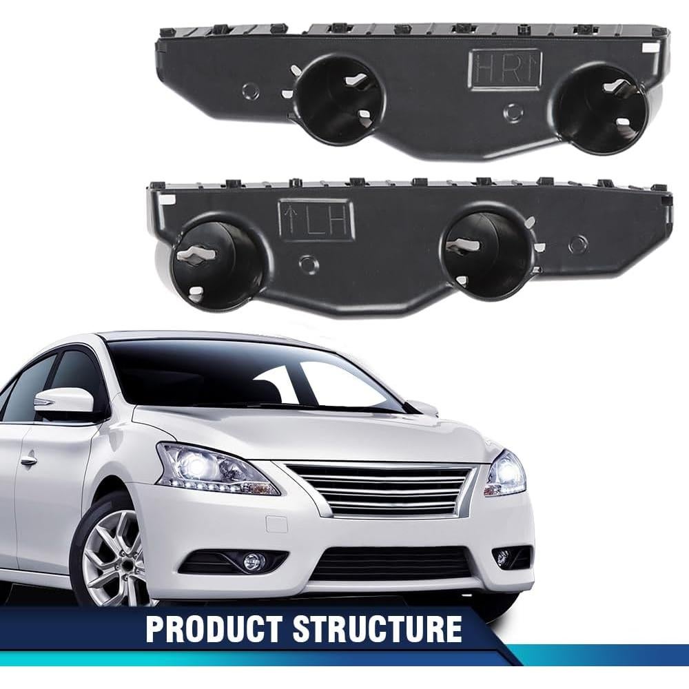Soportes de Parachoques Frontal PIT66 para Nissan Sentra 2013-2015