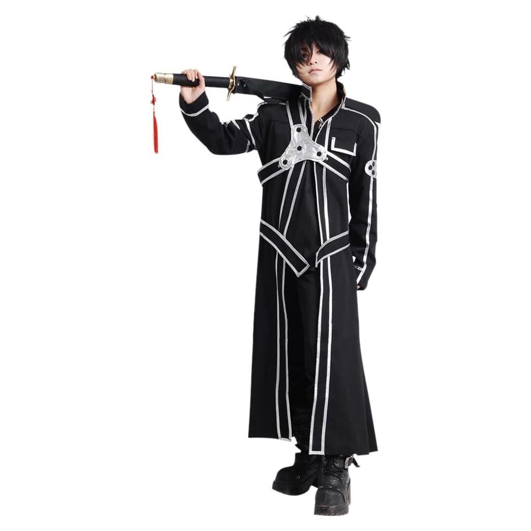 Disfraz de Cosplay Kirito SAO para Hombres - Talla XS