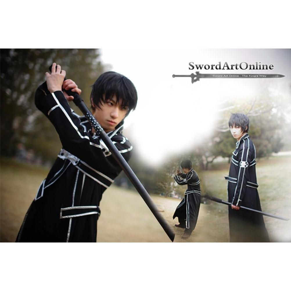 Disfraz de Cosplay Kirito SAO para Hombres - Talla XS