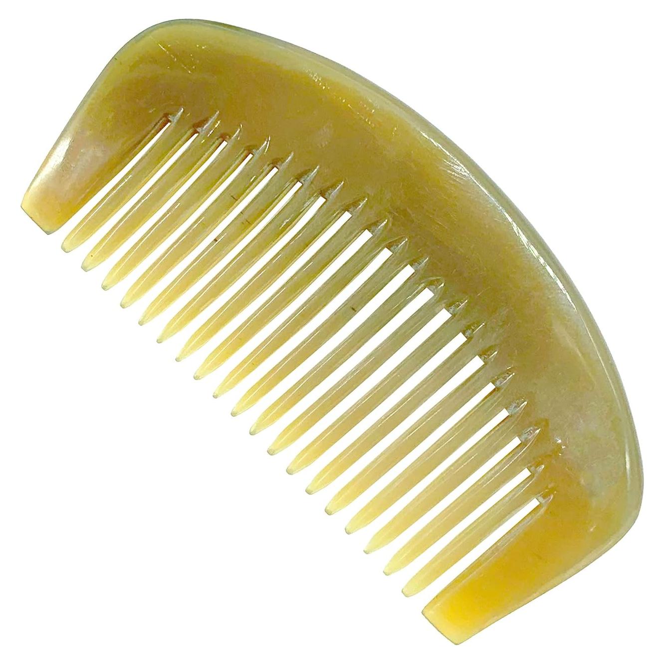 Peine de Cuerno Natural TAMAWire Antiestático 10x9.8cm