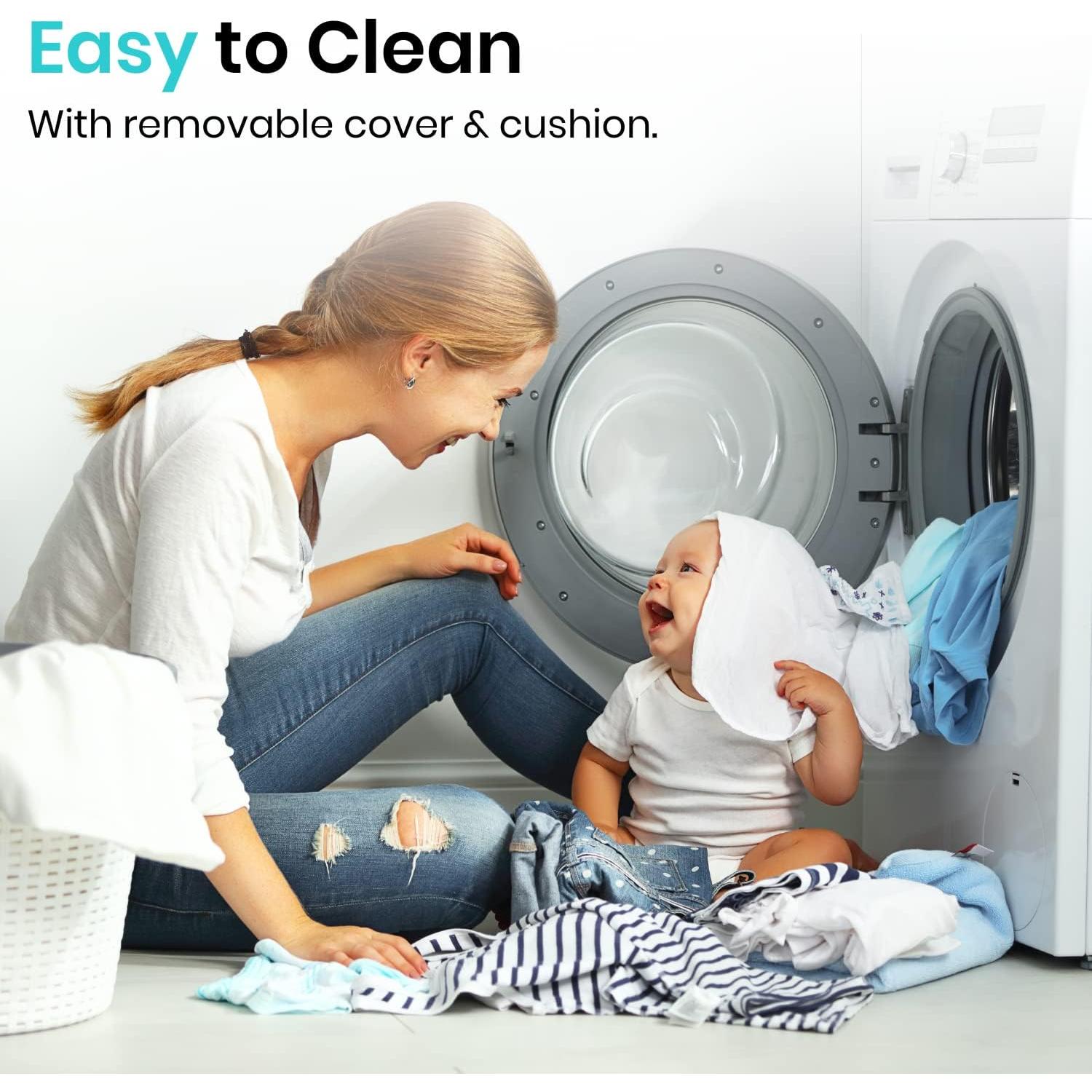 Cojín Lumbar Vive - Espuma Viscoelástica 46x38 cm Negro