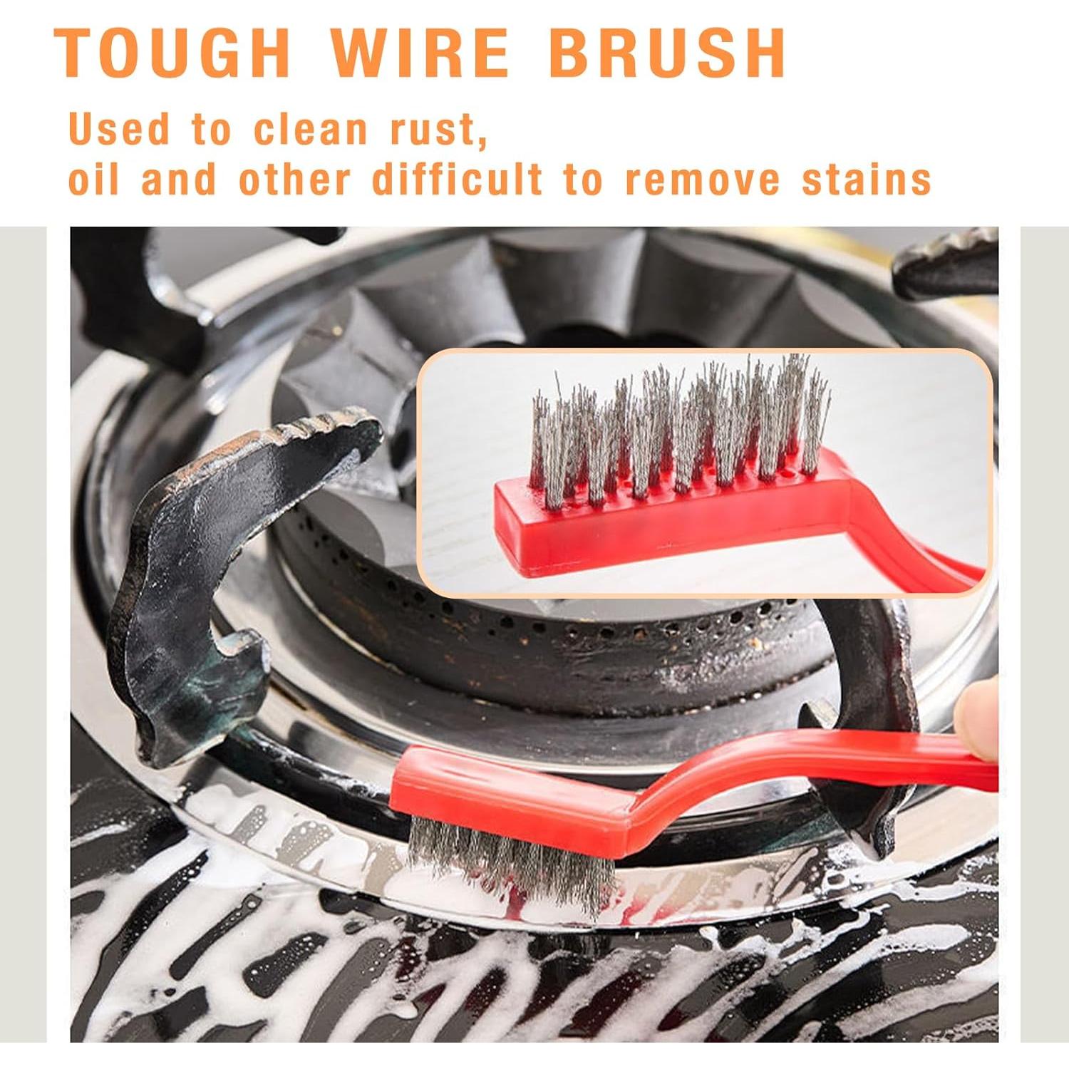 Cepillo de limpieza JIANGLAI para juntas y rincones 5 piezas