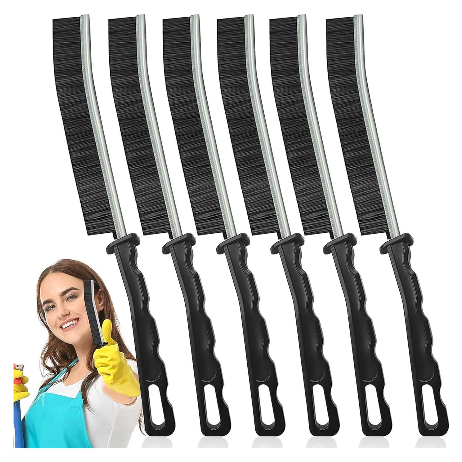 Juego de 6 cepillos de limpieza MyVaky para rincones