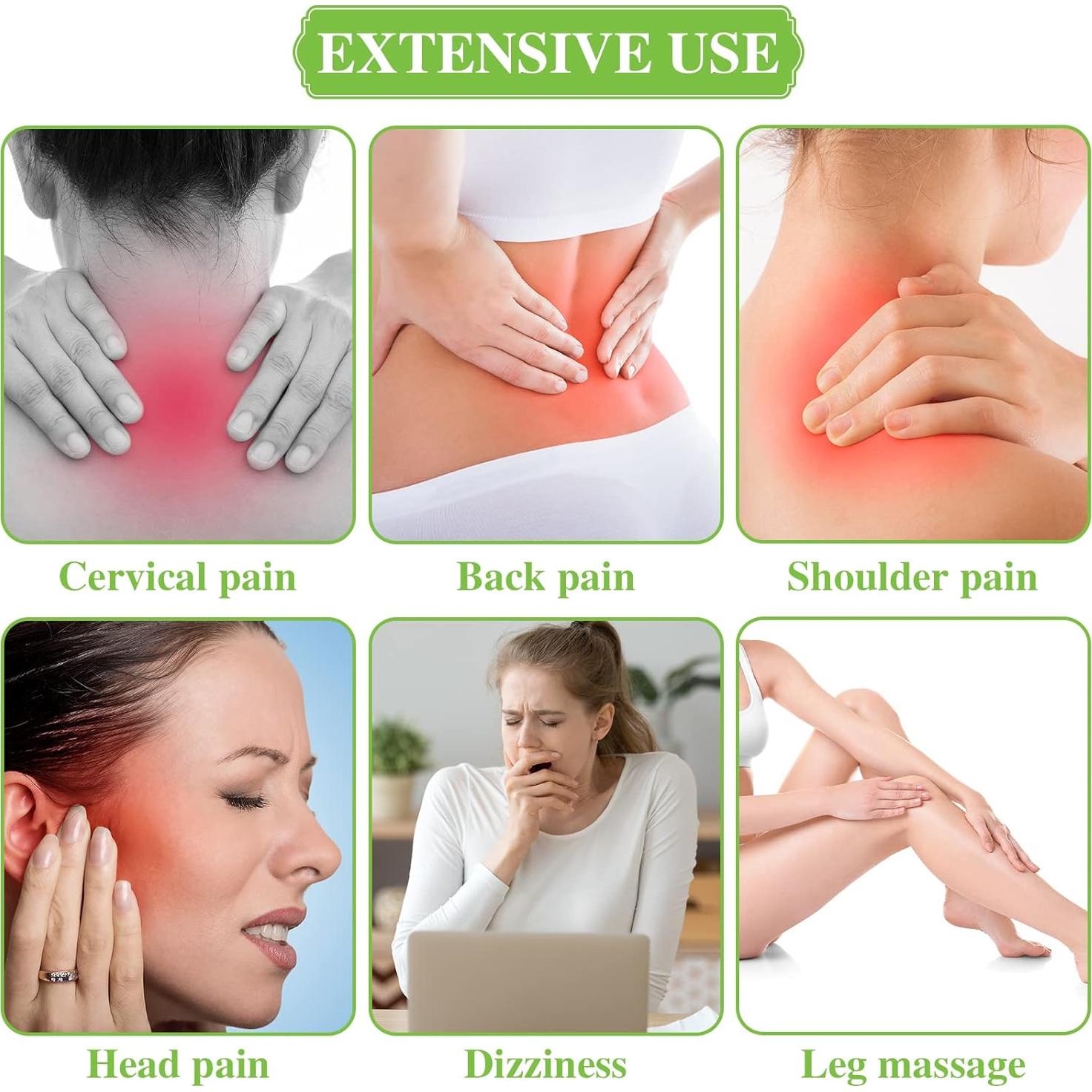 Peines de Jade Geiserailie 2 Piezas Masaje Facial y Corporal