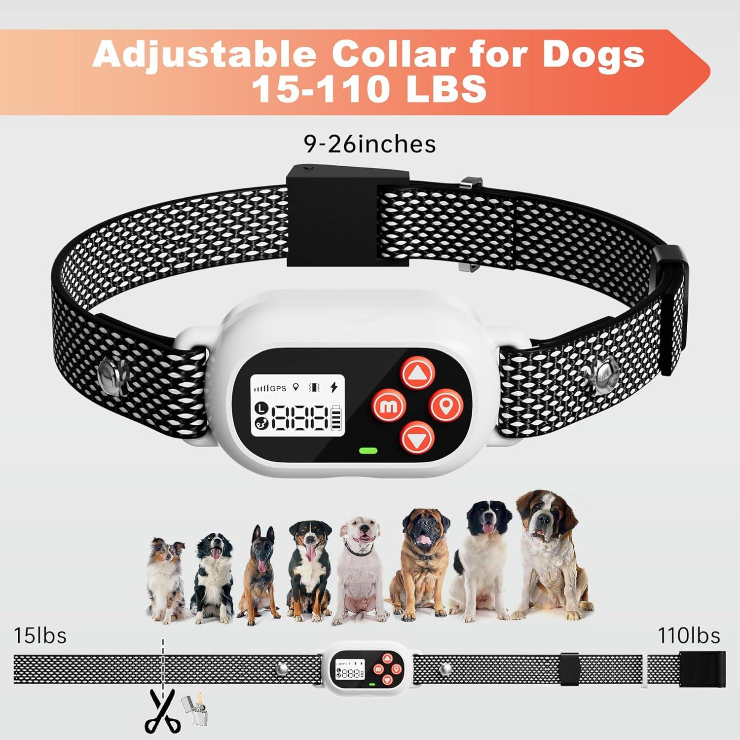 Sistema de Cerca Eléctrica Inalámbrica GPS para Perros - GI4MI