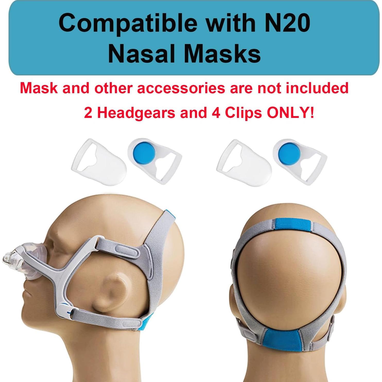 Cabezal de Repuesto CPAP N20 Tegneo - 2 Paquetes Estándar