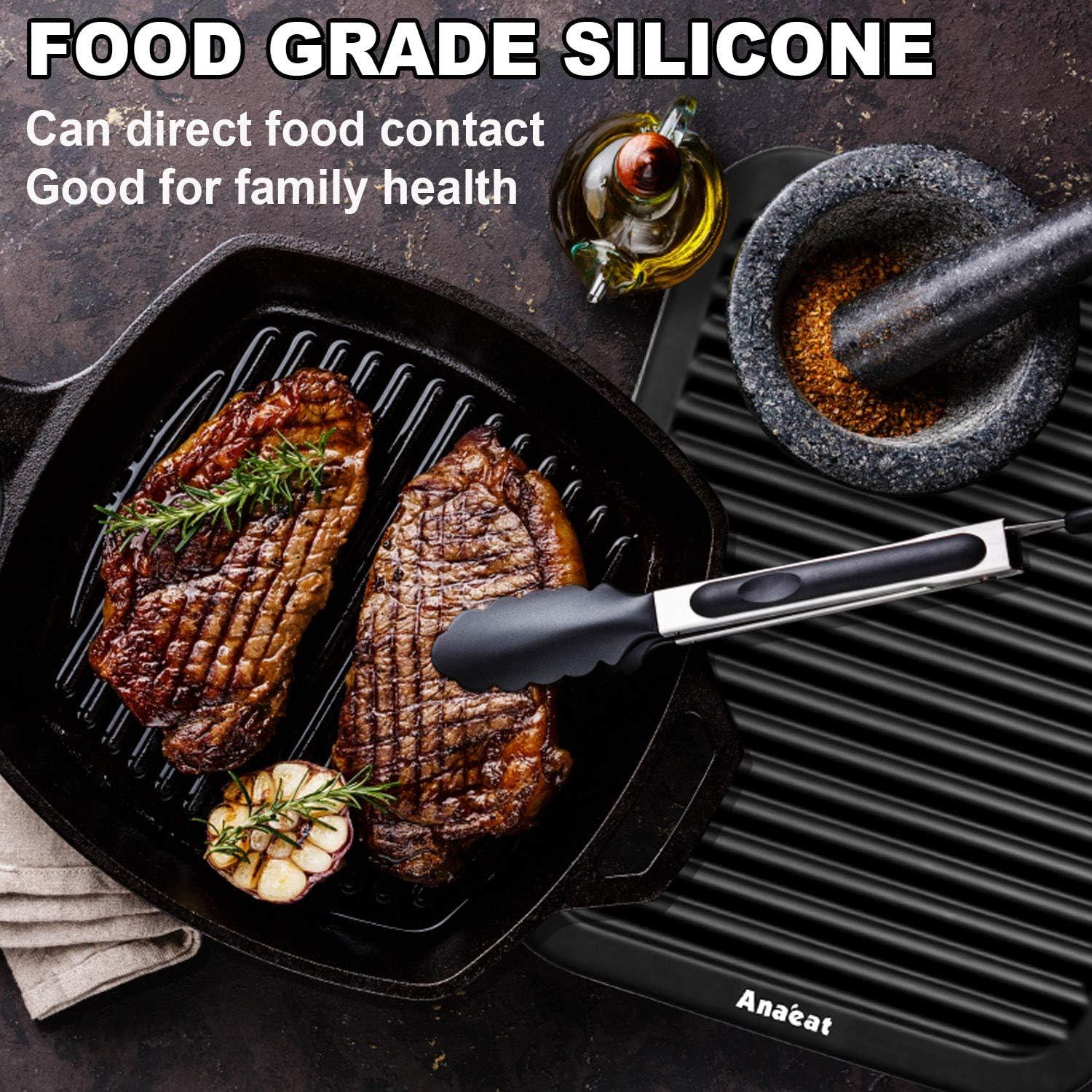 Trivetes de Silicona Anaeat 2 Pack Negro 30.48x22.86cm