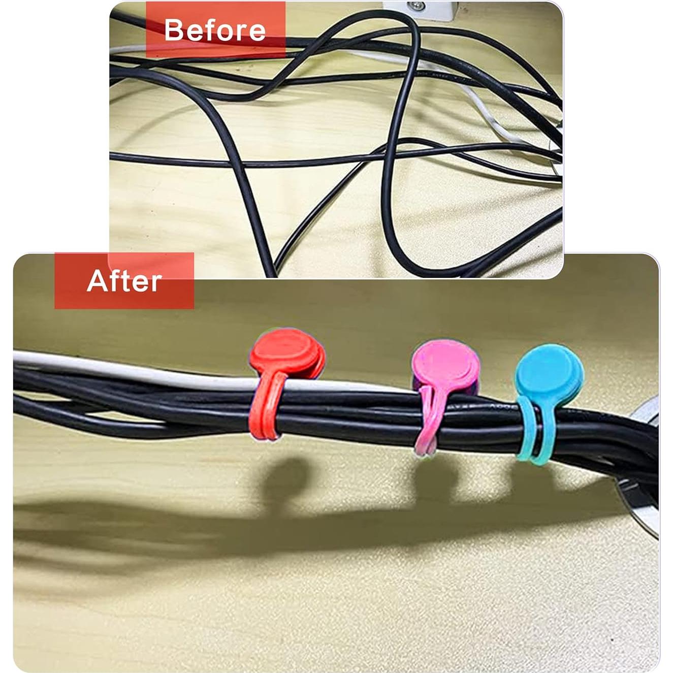 Correas Magnéticas Reutilizables WIQUE 5 Pcs Silicona