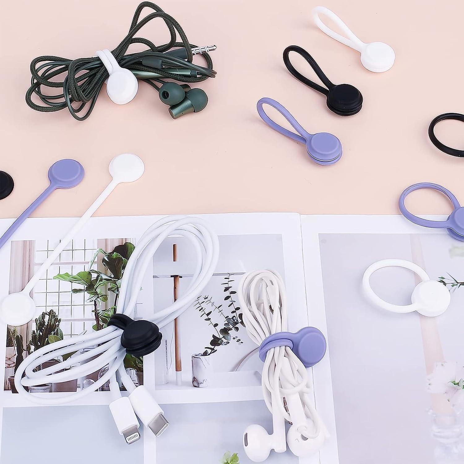 Correas Magnéticas Reutilizables WIQUE 5 Pcs Silicona