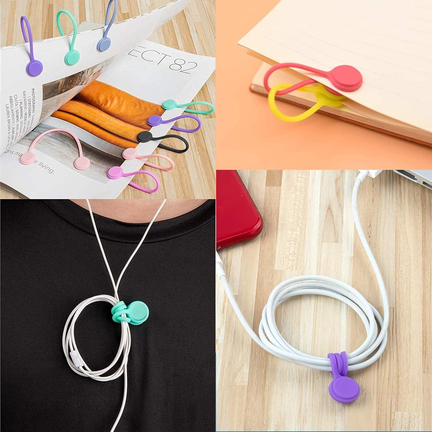 Correas Magnéticas Reutilizables WIQUE 5 Pcs Silicona