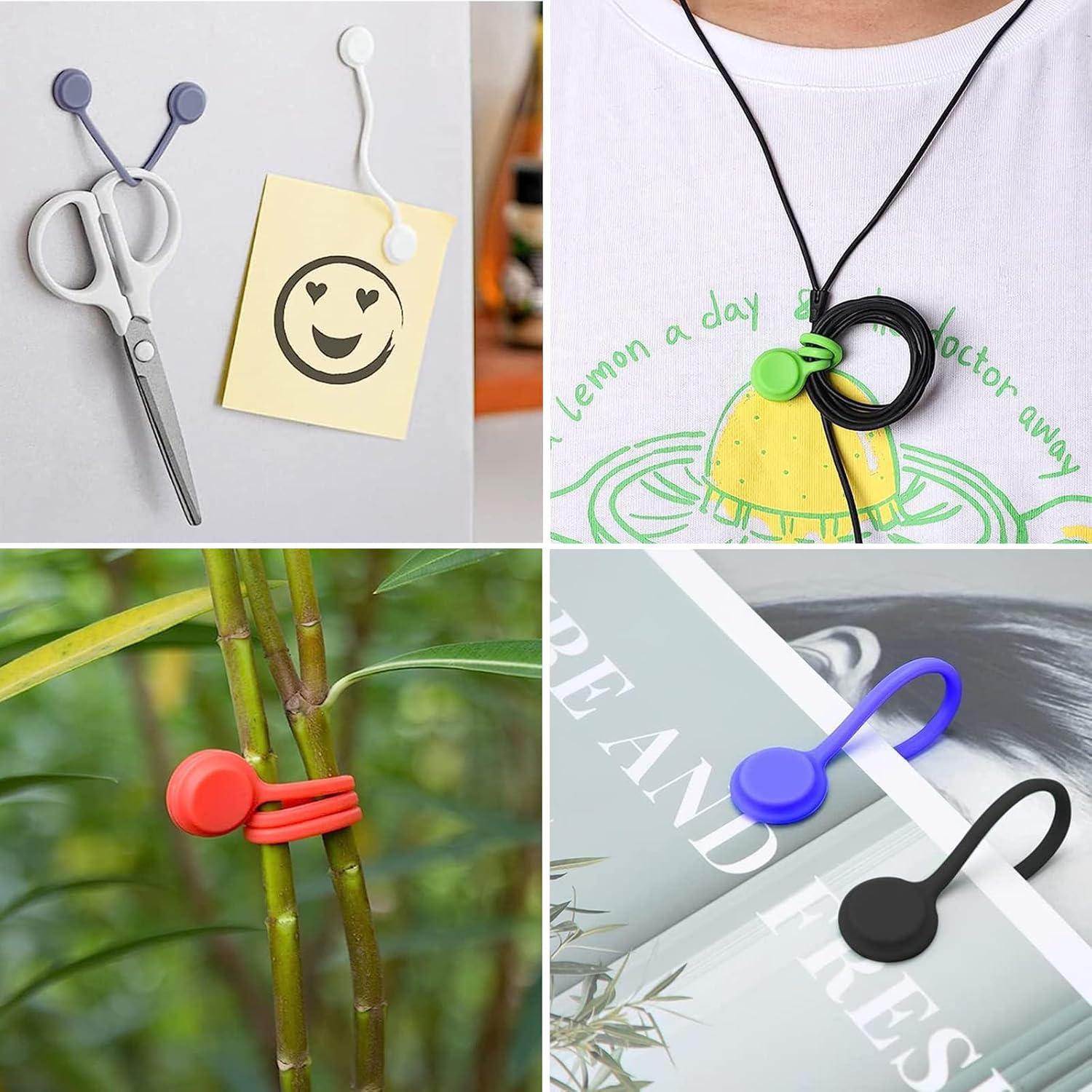 Correas Magnéticas Reutilizables WIQUE 5 Pcs Silicona