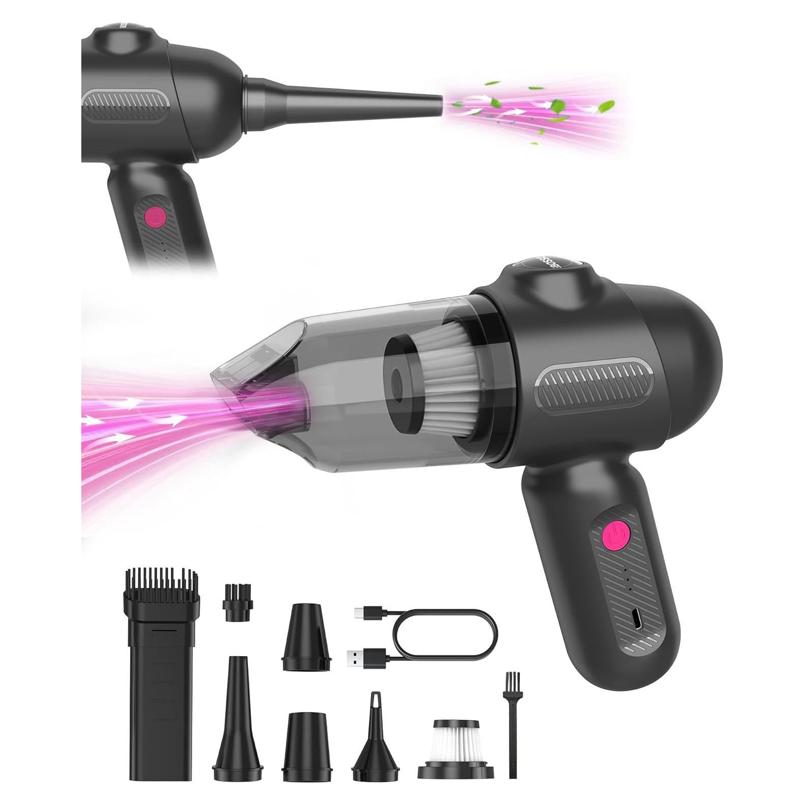 Aspiradora de Coche EBOSSOM V6 Pro 8000Pa Portátil Sin Cable