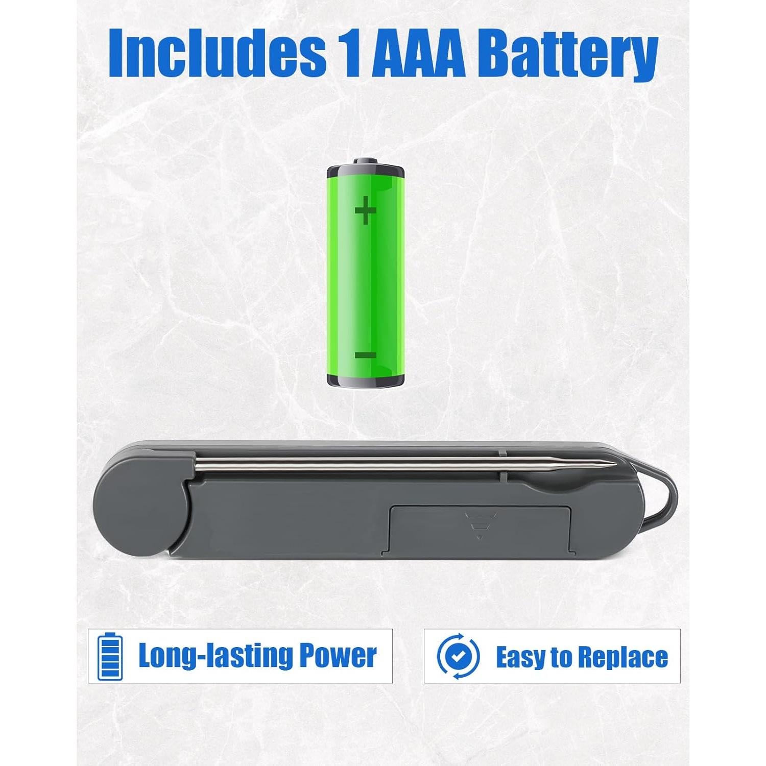 Termómetro Digital de Carne OFOND YC201 con Sonda Plegable