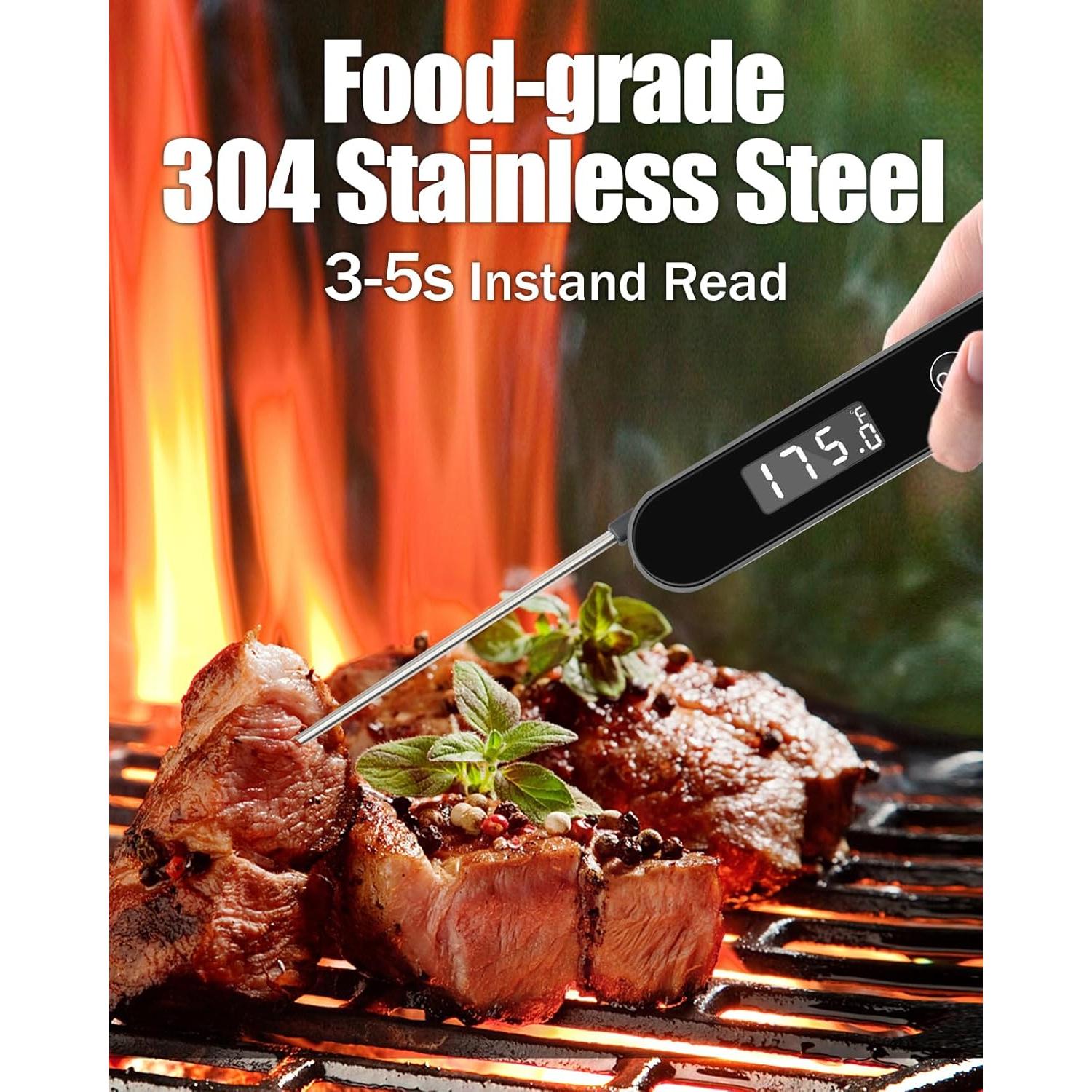 Termómetro Digital de Carne OFOND YC201 con Sonda Plegable