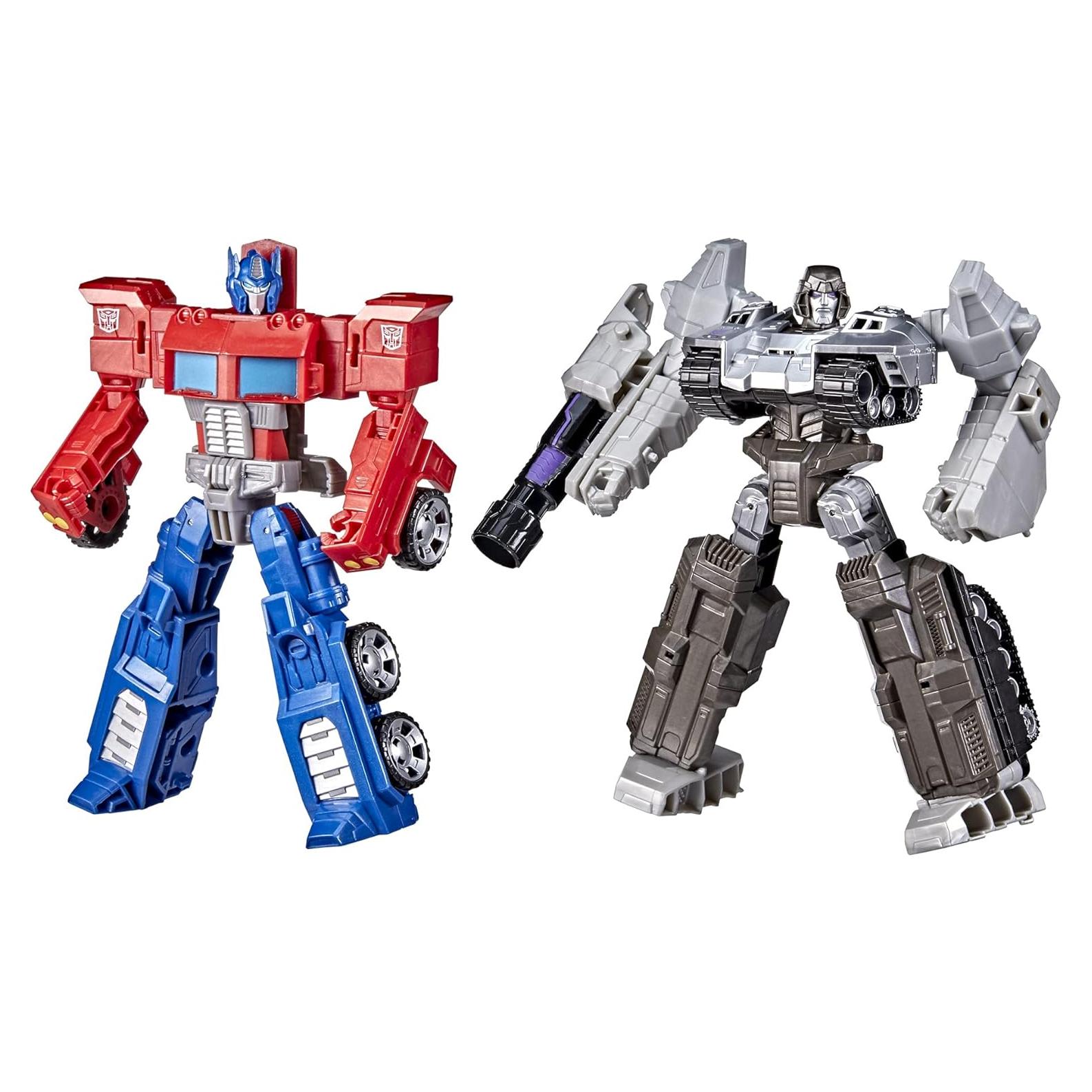 Transformers Paquete de Acción Optimus Prime y Megatron 18 cm