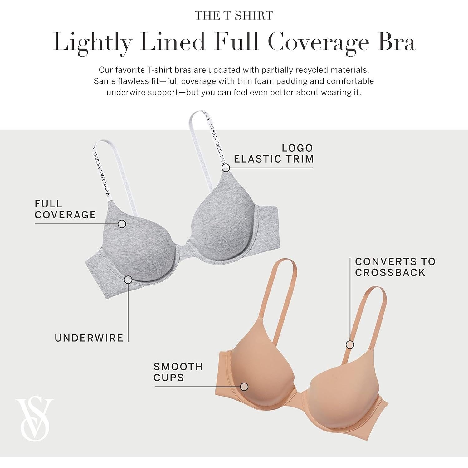 Sostén Victoria's Secret 38DD Acolchado Comodidad