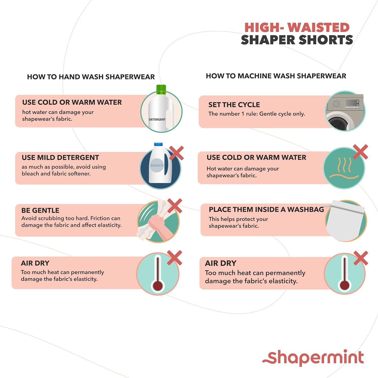 Faja Moldeadora SHAPERMINT para Mujeres - Control Abdomen Negro