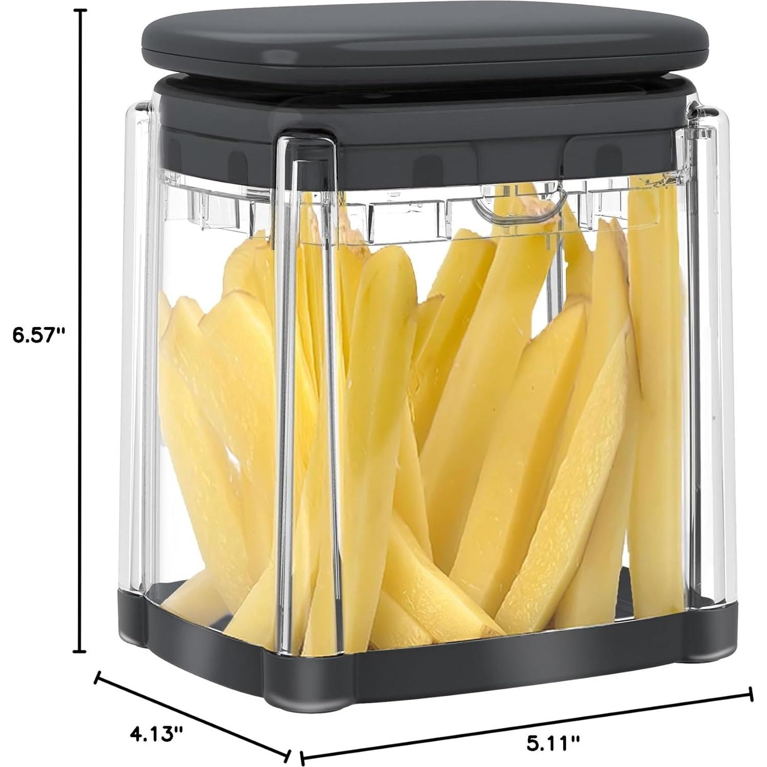 Cortador de Papas Fritas Solucky 3/8" Manual para Verduras