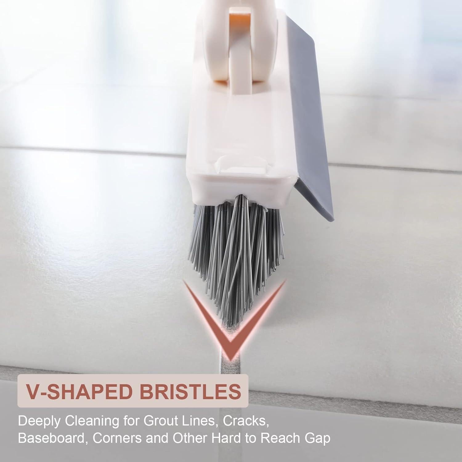 Cepillo para Juntas UIMO con Mango Largo y Raspador