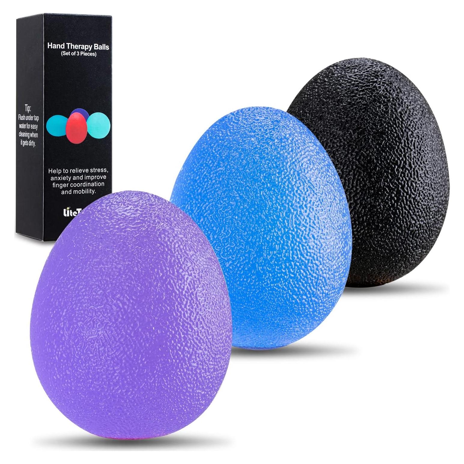 Bolas de Compresión LiteTour - 3 Piezas para Alivio de Estrés