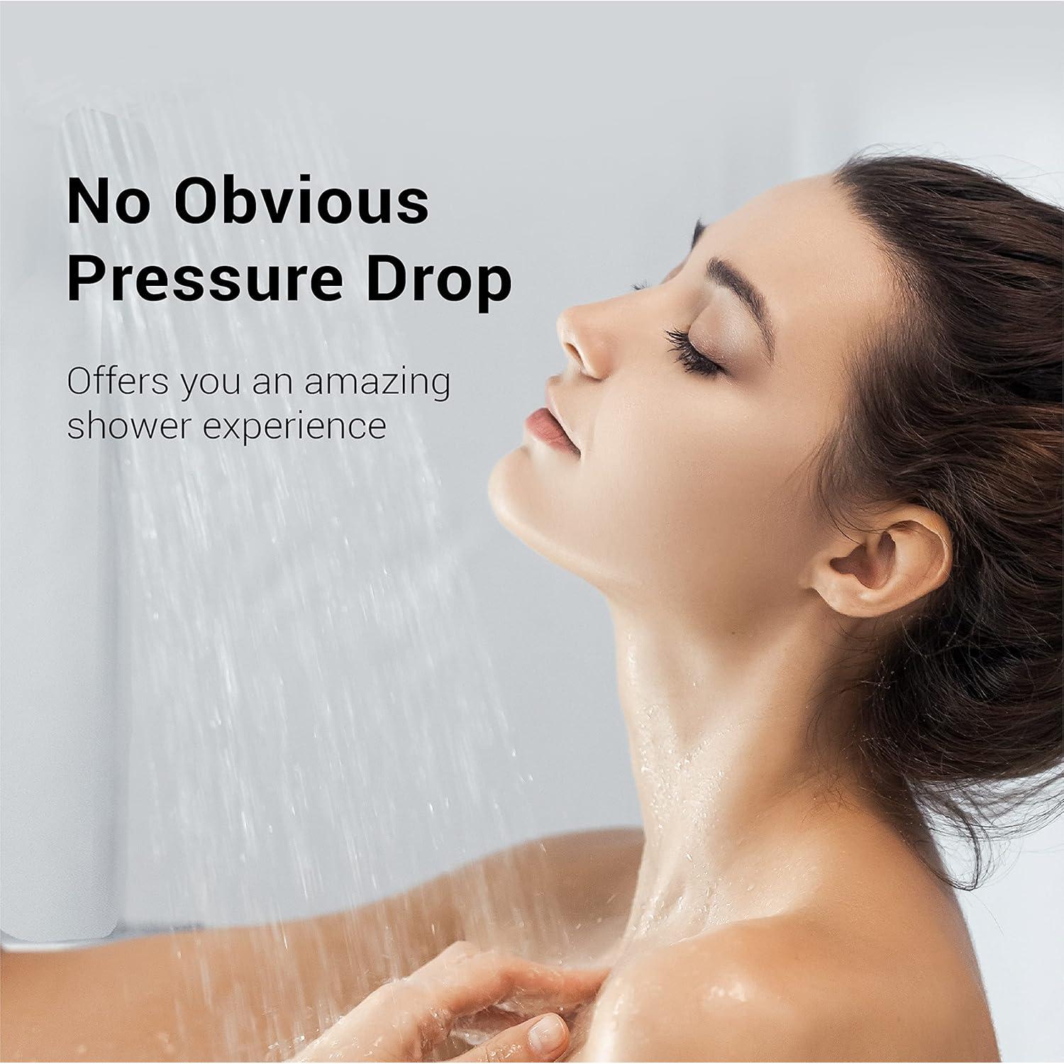 Filtro de Agua para Ducha AQUA CREST AQ-4125, 1 Cuenta, KDF y Carbón Activado