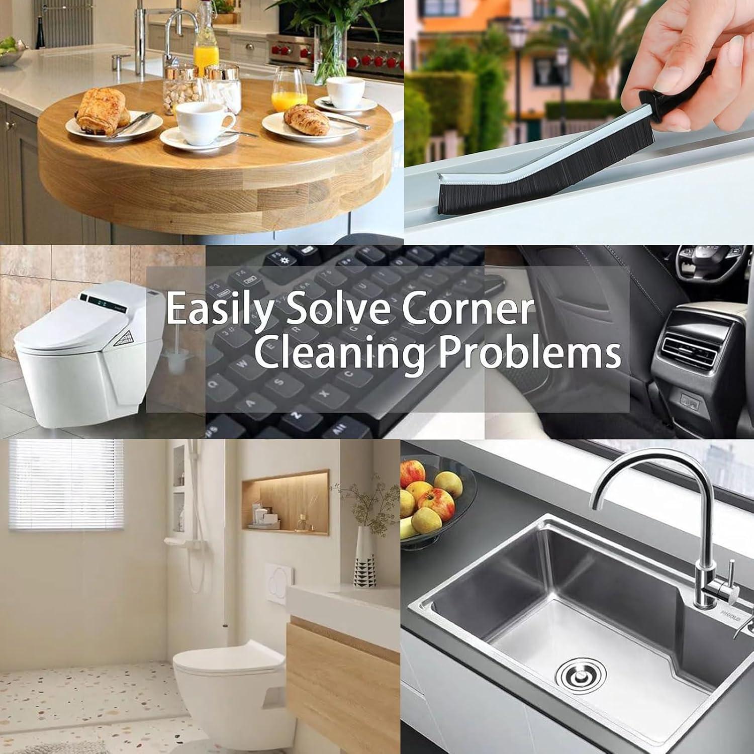 Cepillo de Limpieza de Ranuras MyVaky - 6 Unidades, Mango Largo