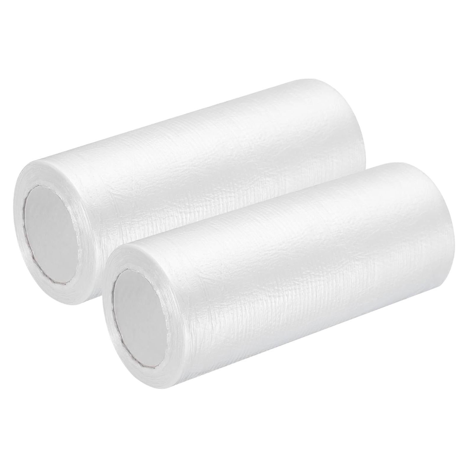 Tela Plástica para Goteo uxcell 2 Rollos 2.74 x 15.85 m