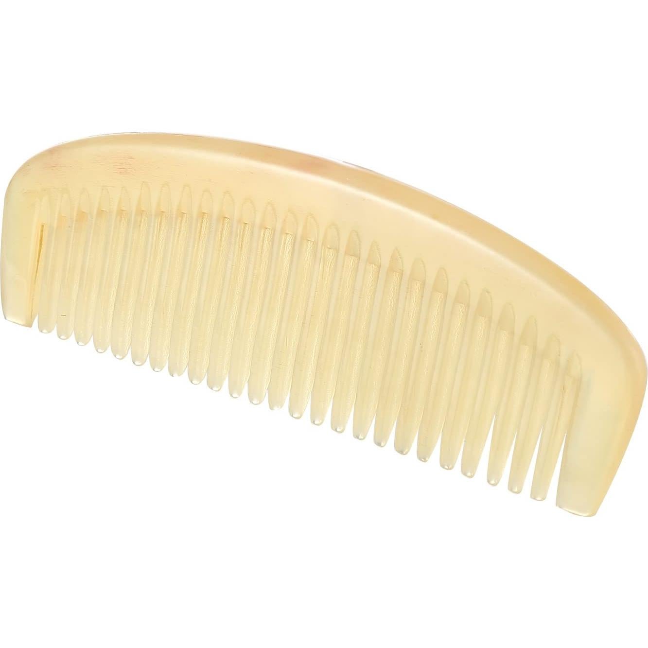 Peine de Cuerno de Oveja Liasun Dientes Anchos Antiestático