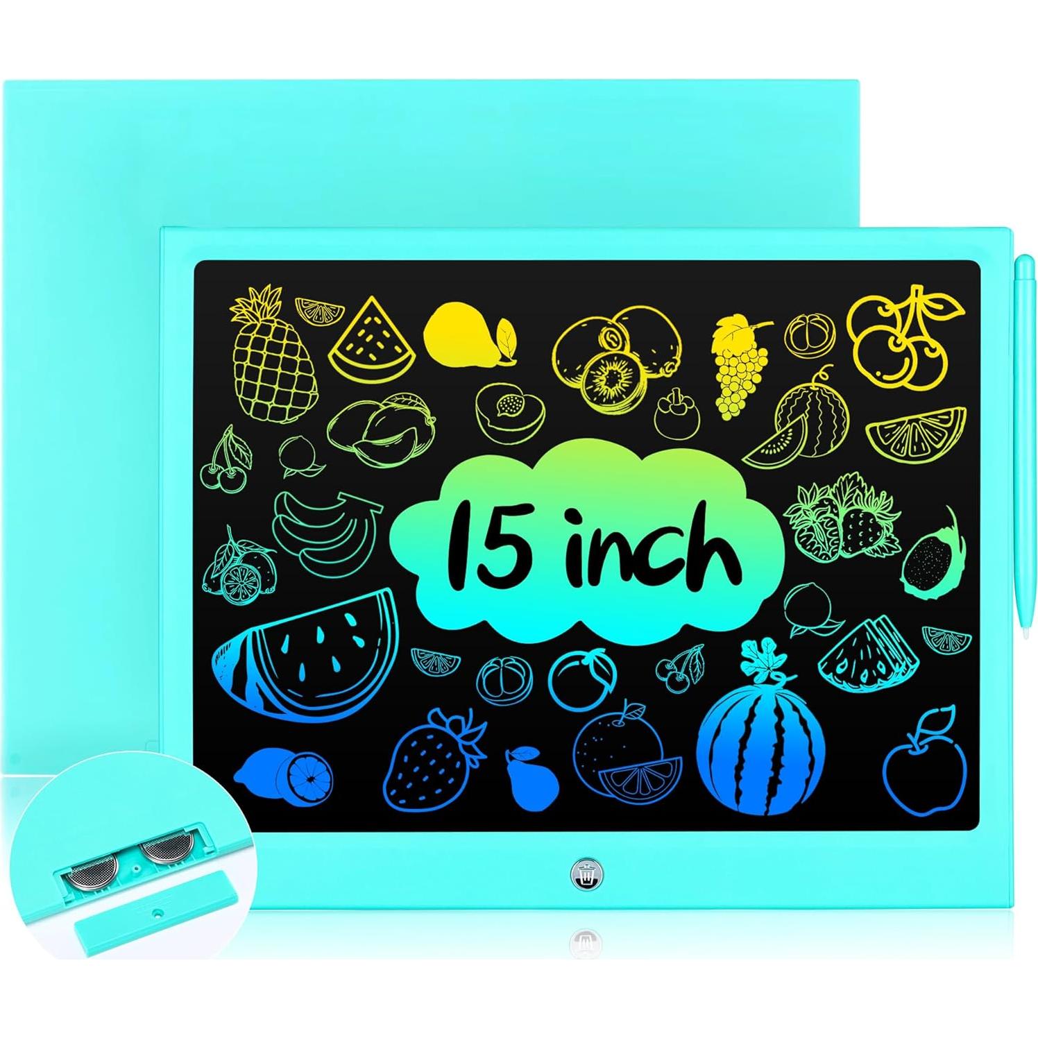 Tableta de Escritura LCD LEYAOYAO 15 Pulgadas Azul