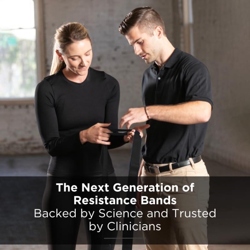 Banda de Resistencia THERABAND CLX Negra Pesada 3.31 kg