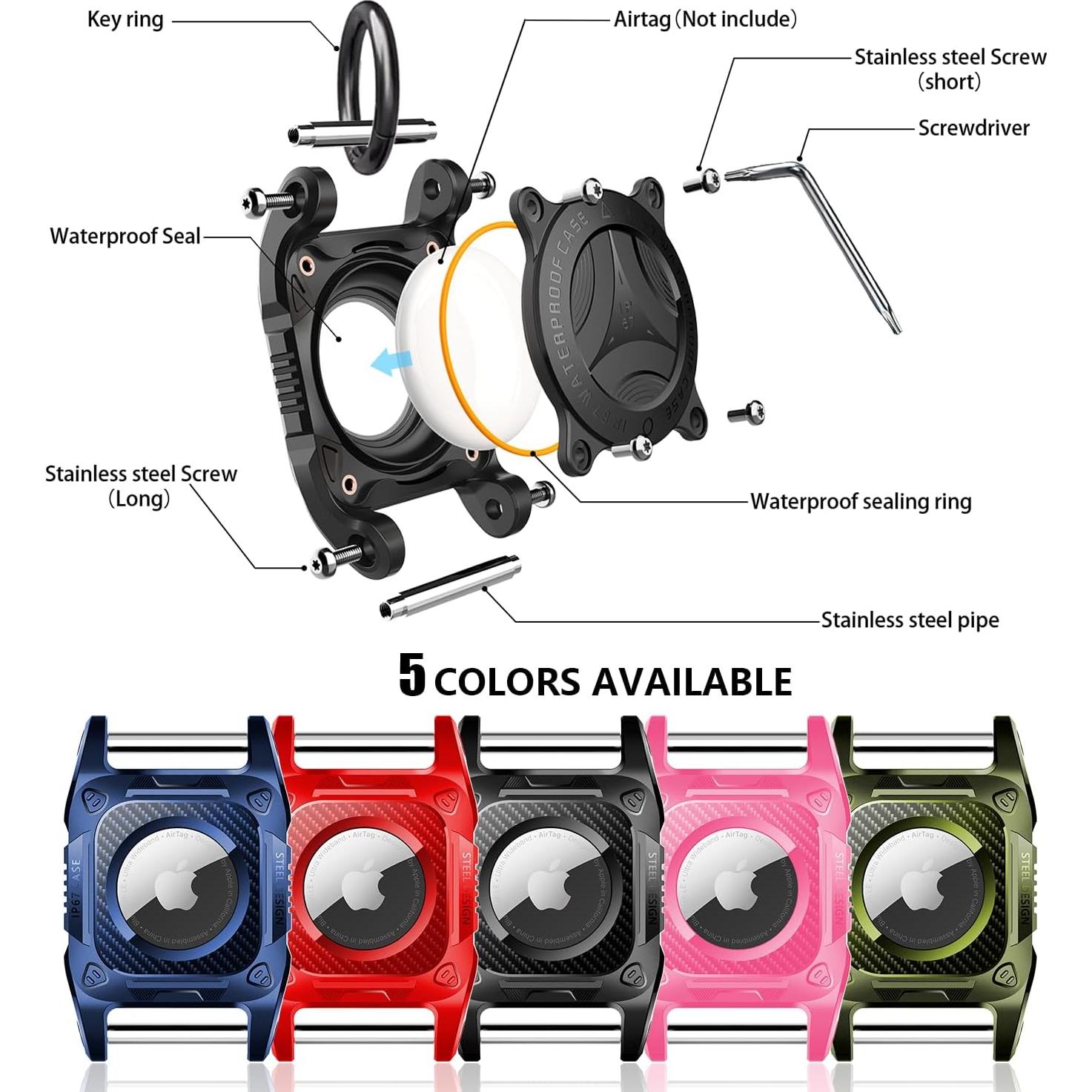 Soporte Airtag Sichy para Collar de Perro y Gato Impermeable