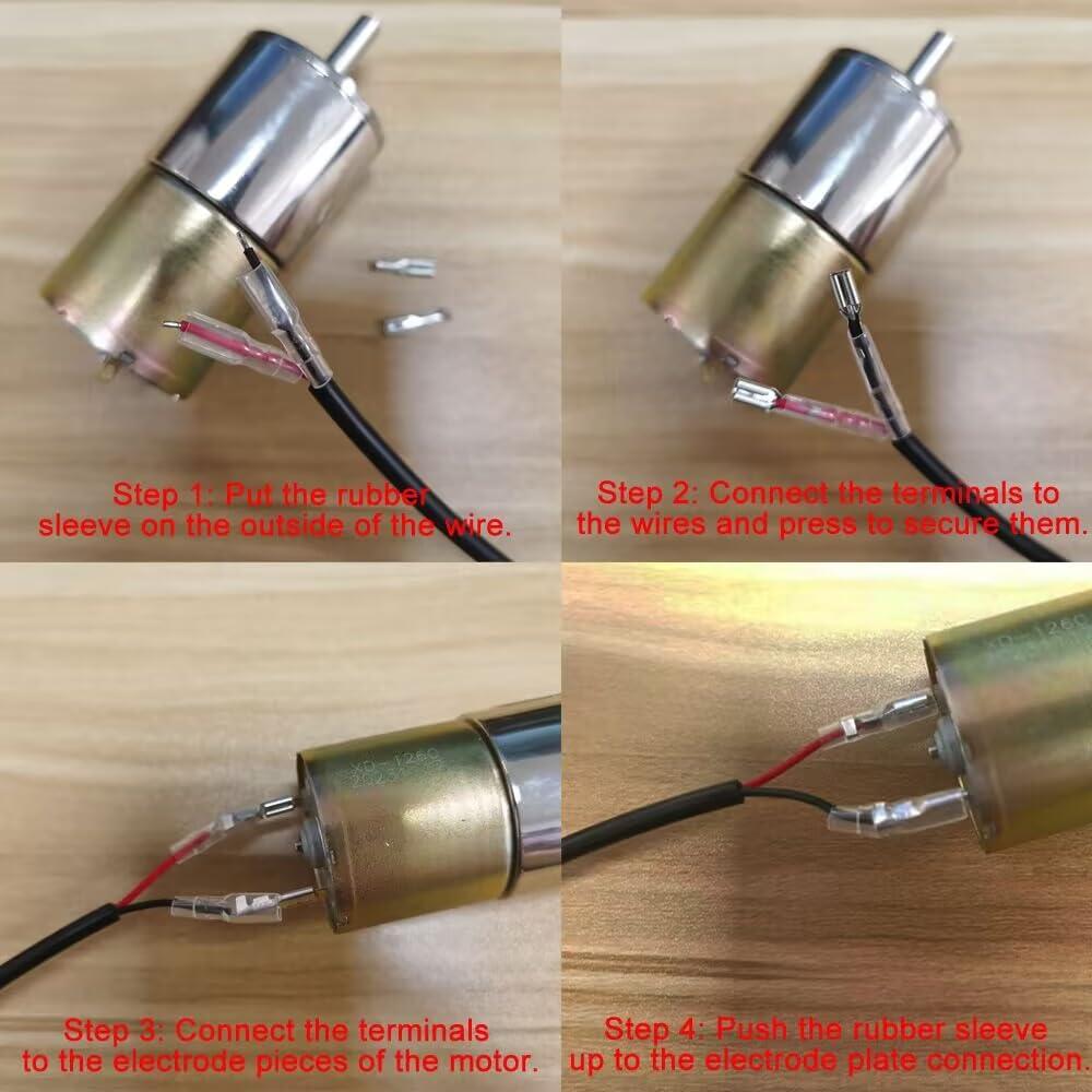 Motor de Engranaje Bringsmart JGB37-520 12V 5RPM 23.4kg.cm