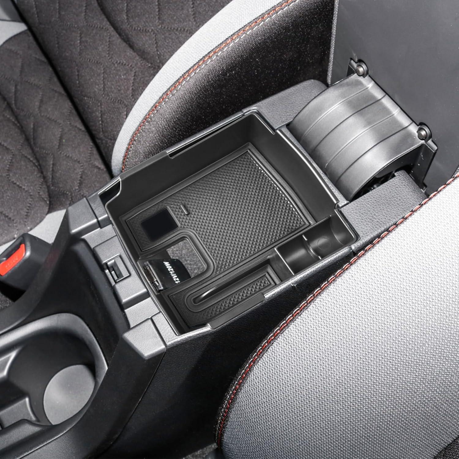 Center Console Organizer Compatible with Toyota Corolla Cross (XG10) 2022 2023 2024 2025 and Corolla E210 2019-2025, Armrest Box Secondary Storage Insert Tray Accessories, Black
