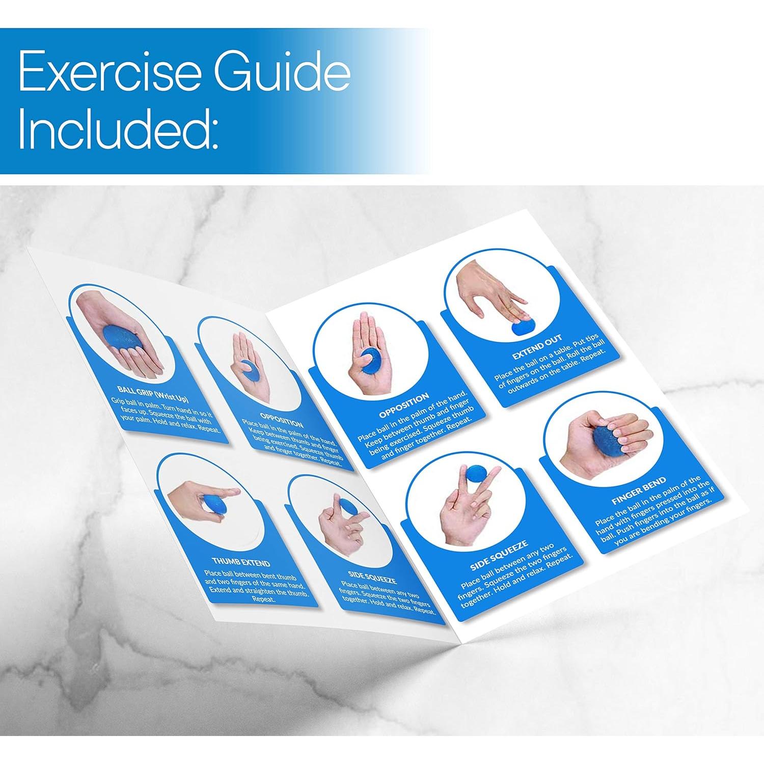 Pelotas de Ejercicio RMS - Kit de Terapia para Manos