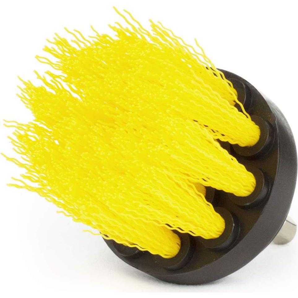 Cepillo de Fregar Amarillo Drillbrush 5,08 cm para Baño