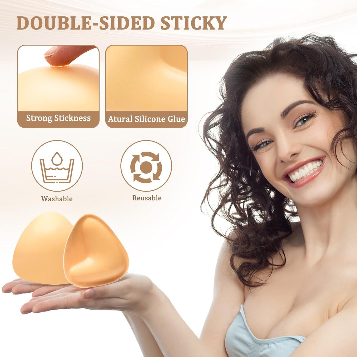 Almohadillas Push Up PRISSESA Doble Cara Amarillo 14.6x14.4 cm