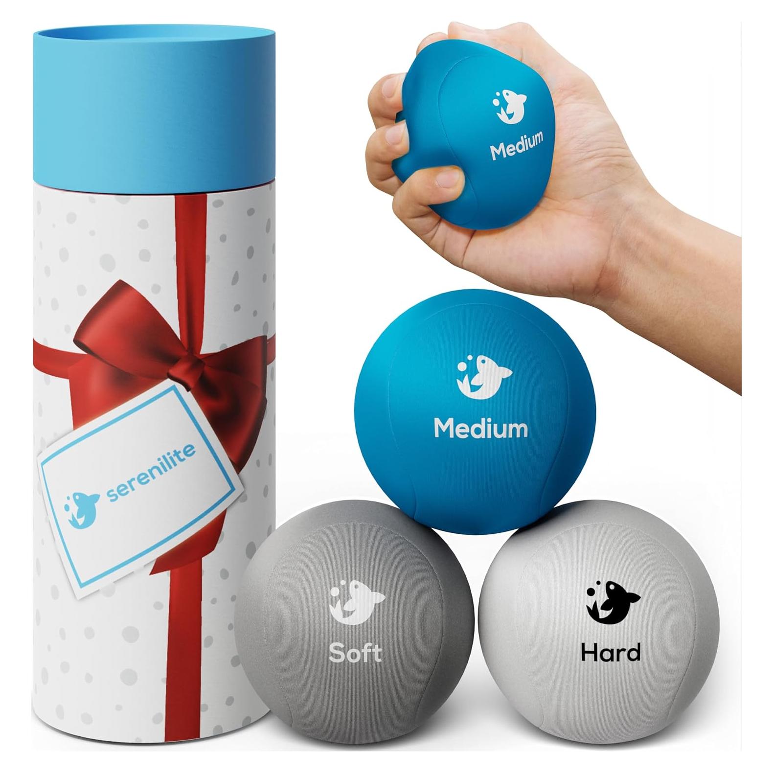 Pelotas Antiestrés Serenilite - 3 Densidades para Terapia