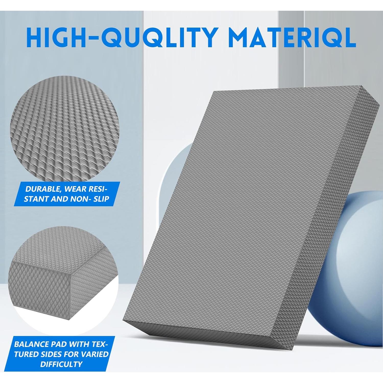 Pad de Equilibrio Corsiampoo M Azul Antideslizante 30x20cm