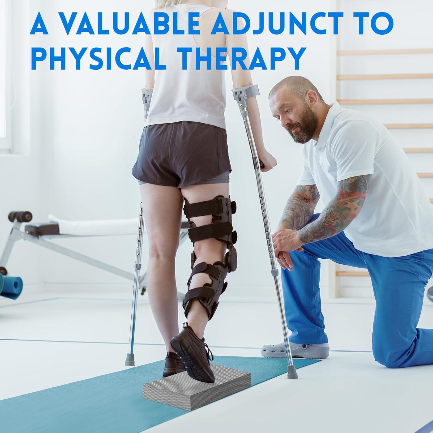 Pad de Equilibrio Corsiampoo M Azul Antideslizante 30x20cm