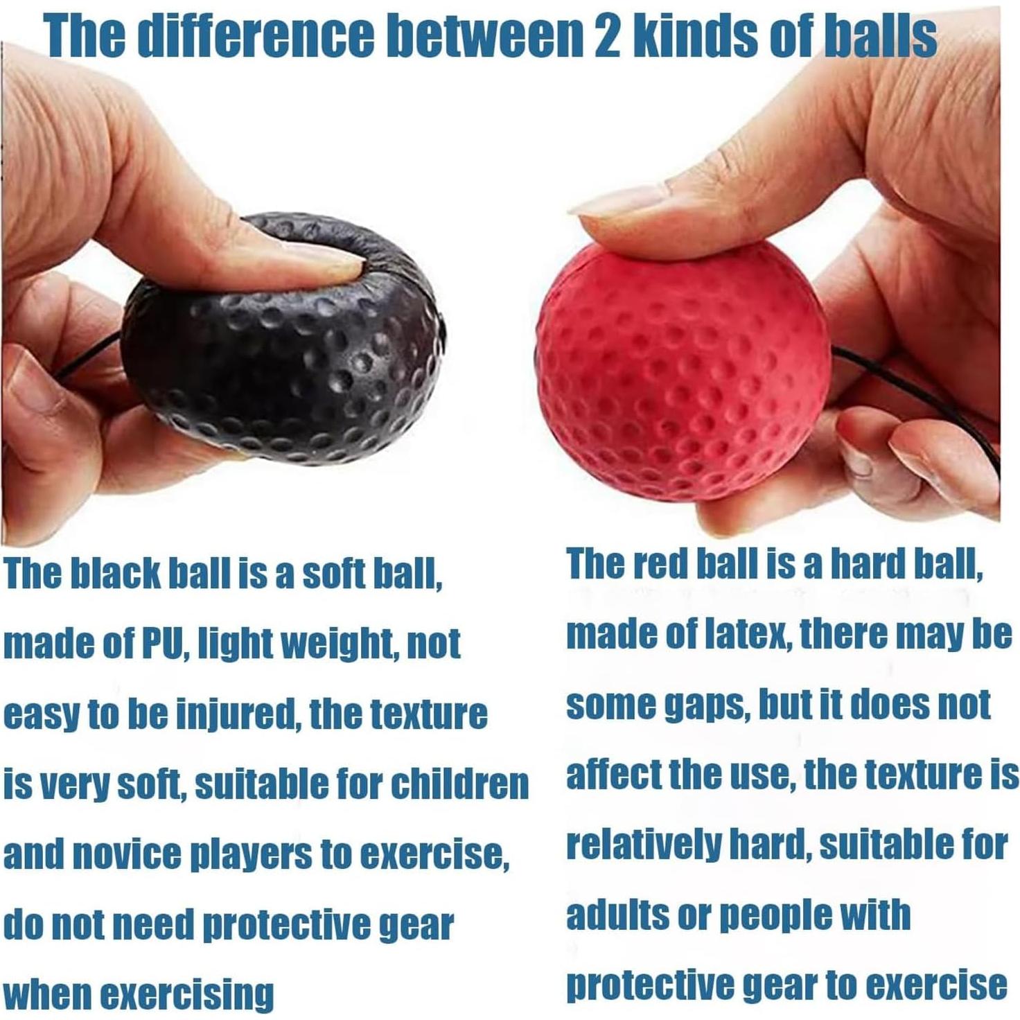 Juego de Pelotas de Reflexión Bntyok para Boxeo y Entrenamiento