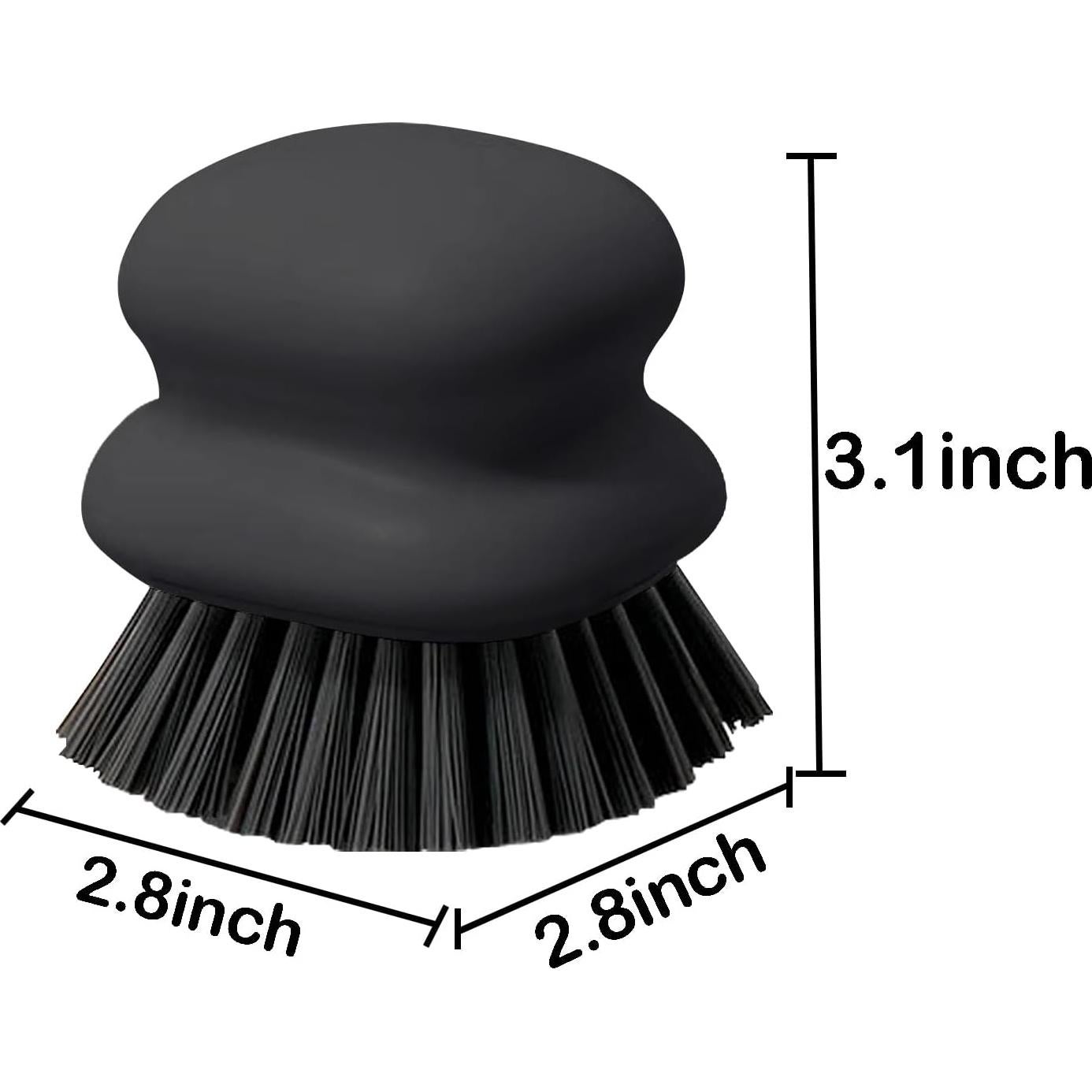 Cepillo de Platos CD HOME con Mango Antideslizante Negro