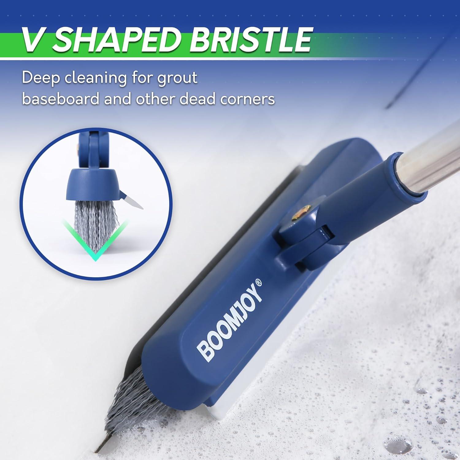 Cepillo Limpiador de Juntas BOOMJOY con Mango Largo 3 Pcs