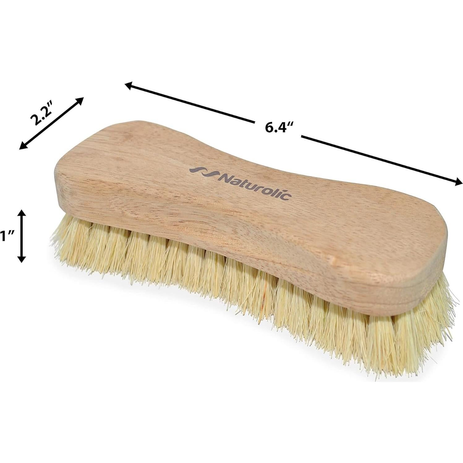 Juego de cepillos de limpieza Naturolic | Ecológicos y de madera