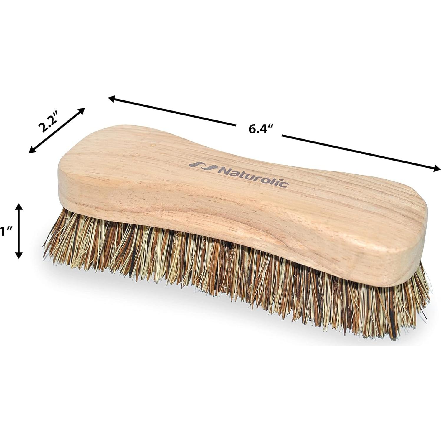 Juego de cepillos de limpieza Naturolic | Ecológicos y de madera