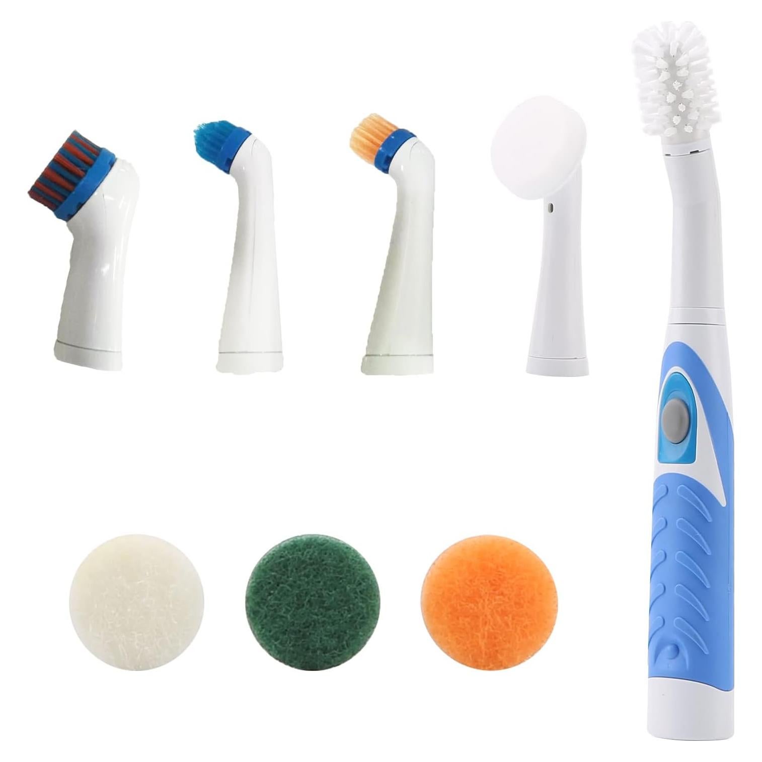 Cepillo Eléctrico FAMKIT para Limpieza de Baño y Cocina