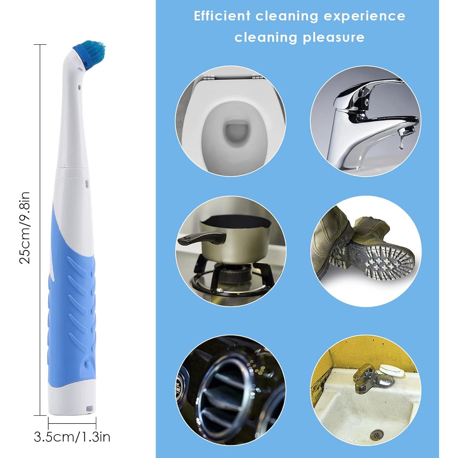 Cepillo Eléctrico FAMKIT para Limpieza de Baño y Cocina