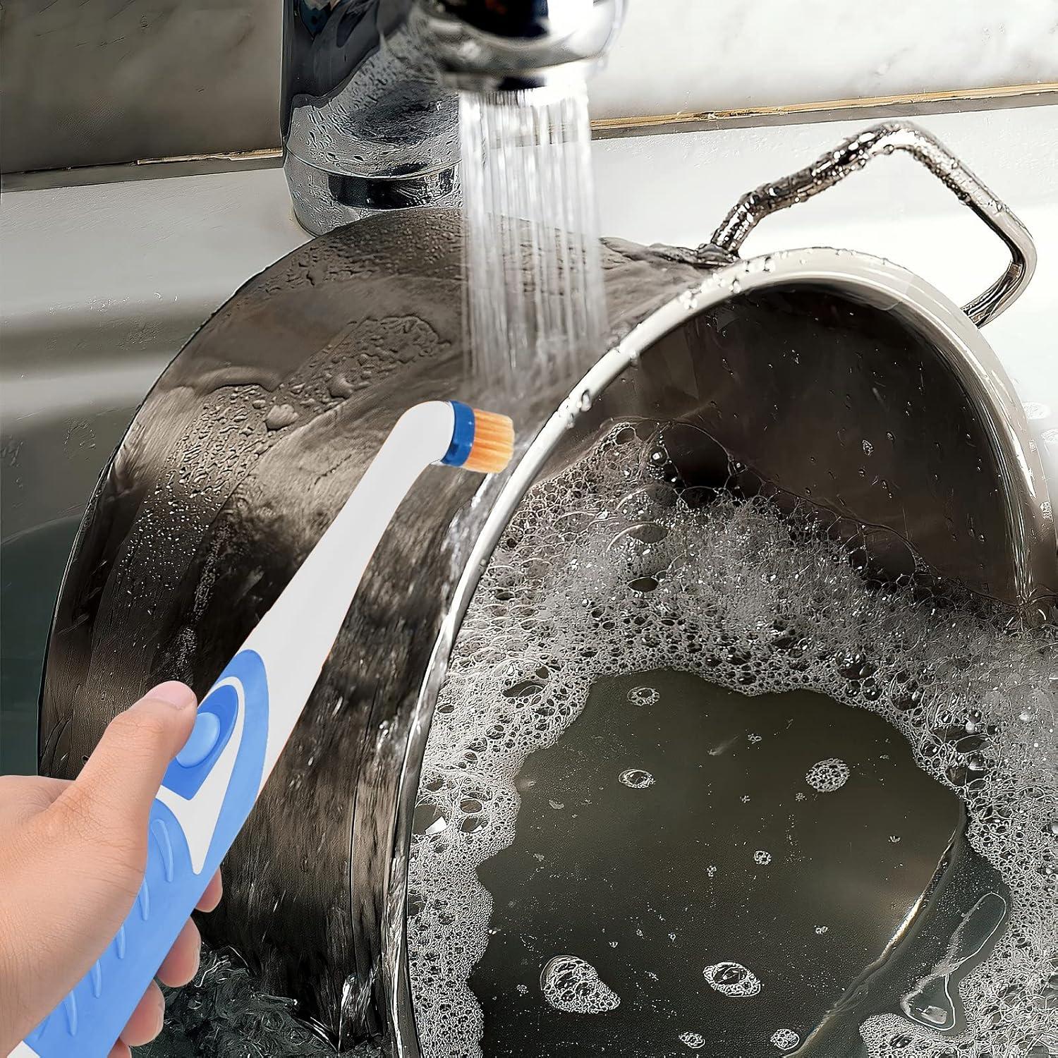 Cepillo Eléctrico FAMKIT para Limpieza de Baño y Cocina