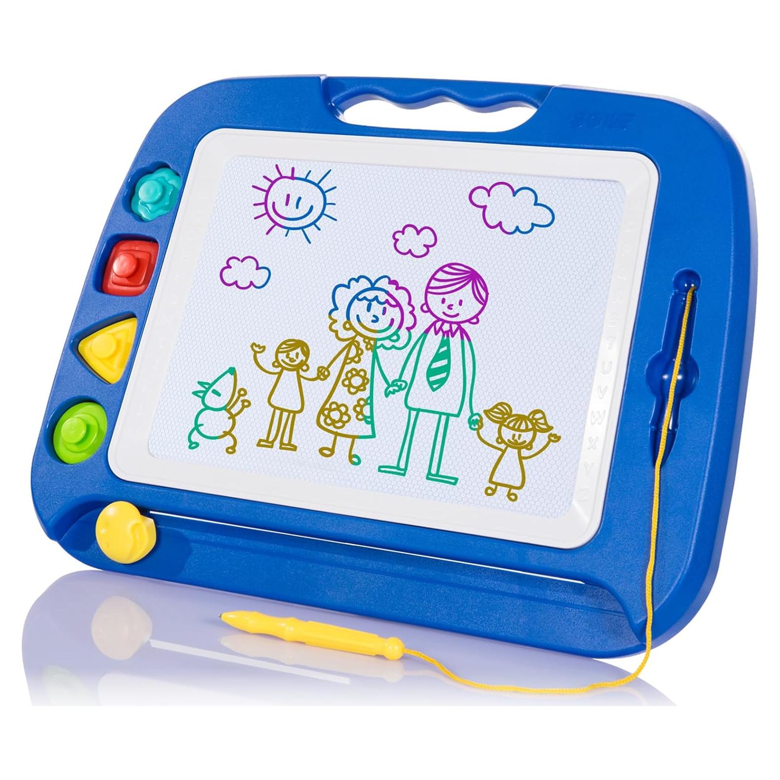 Pizarra Magnética SGILE 40x33 cm 4 Colores para Niños